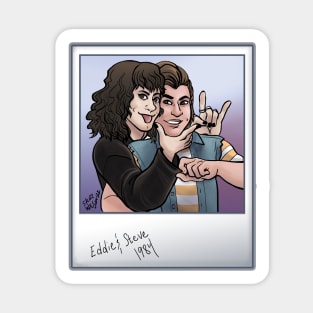 Steddie polaroid Sticker